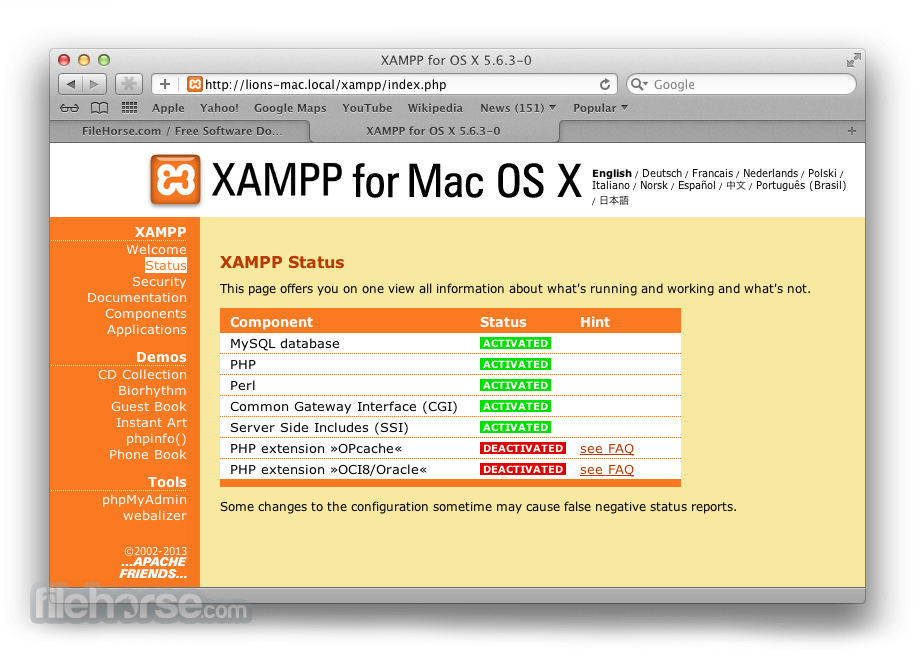xampp free download